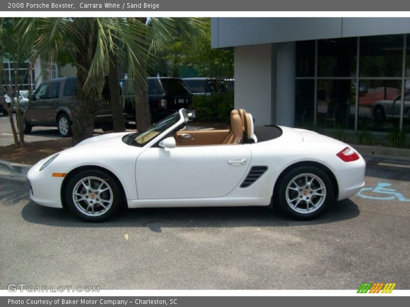  2008 Boxster  Carrara White