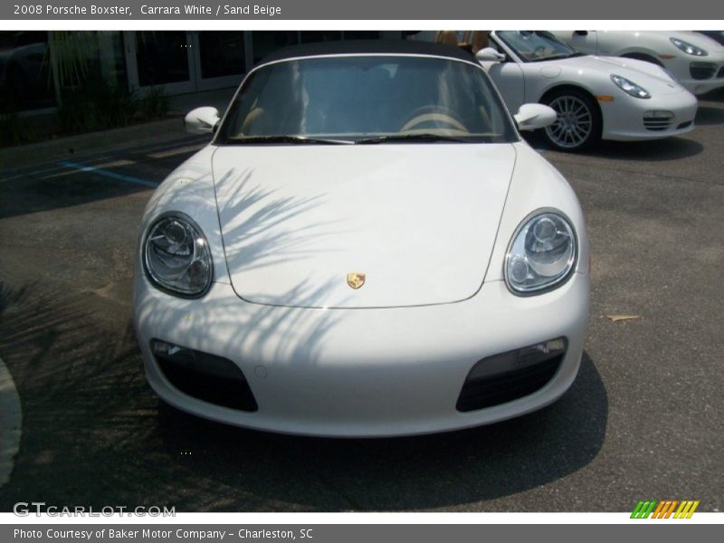 Carrara White / Sand Beige 2008 Porsche Boxster