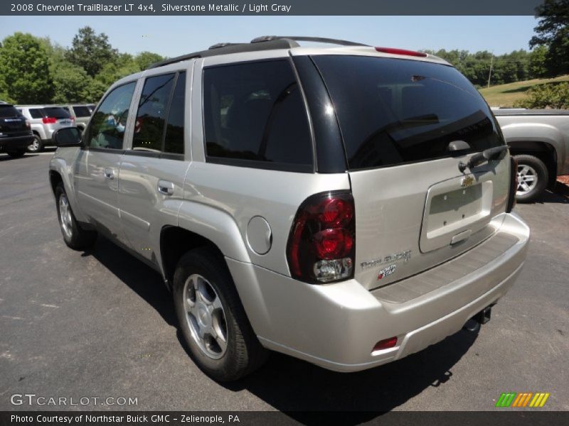 Silverstone Metallic / Light Gray 2008 Chevrolet TrailBlazer LT 4x4