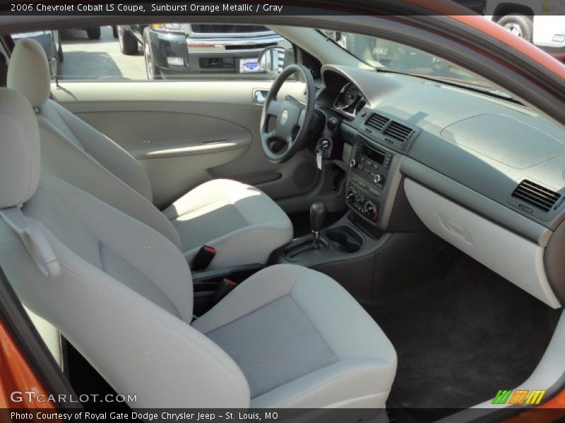 Sunburst Orange Metallic / Gray 2006 Chevrolet Cobalt LS Coupe