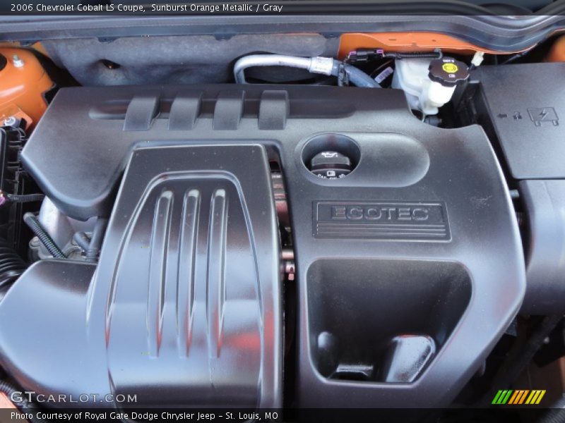 Sunburst Orange Metallic / Gray 2006 Chevrolet Cobalt LS Coupe
