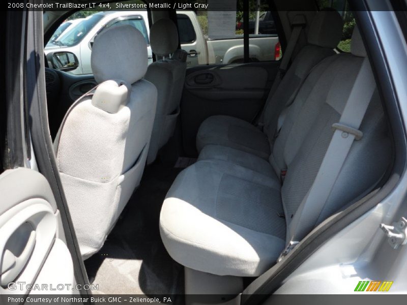 Silverstone Metallic / Light Gray 2008 Chevrolet TrailBlazer LT 4x4
