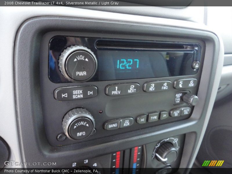 Silverstone Metallic / Light Gray 2008 Chevrolet TrailBlazer LT 4x4