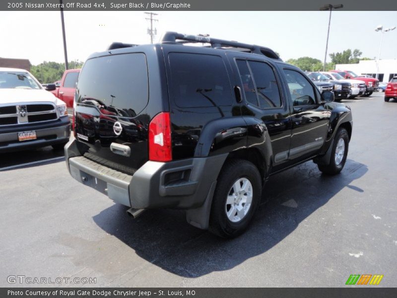 Super Black / Blue/Graphite 2005 Nissan Xterra Off Road 4x4