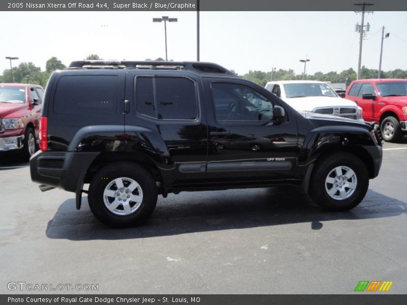 Super Black / Blue/Graphite 2005 Nissan Xterra Off Road 4x4