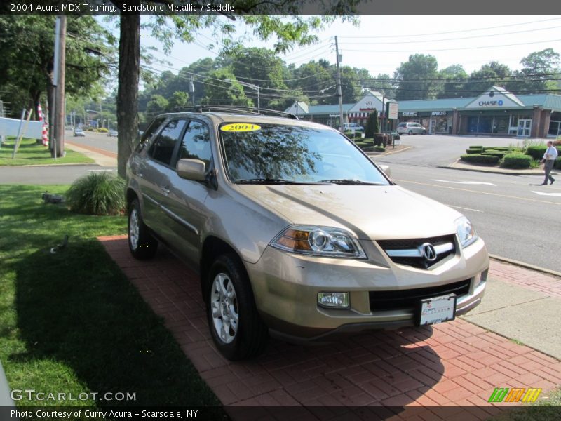 Sandstone Metallic / Saddle 2004 Acura MDX Touring