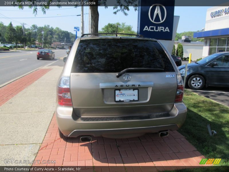 Sandstone Metallic / Saddle 2004 Acura MDX Touring