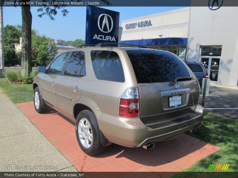 Sandstone Metallic / Saddle 2004 Acura MDX Touring