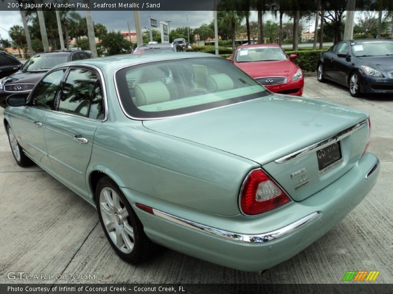 Seafrost Metallic / Sand 2004 Jaguar XJ Vanden Plas