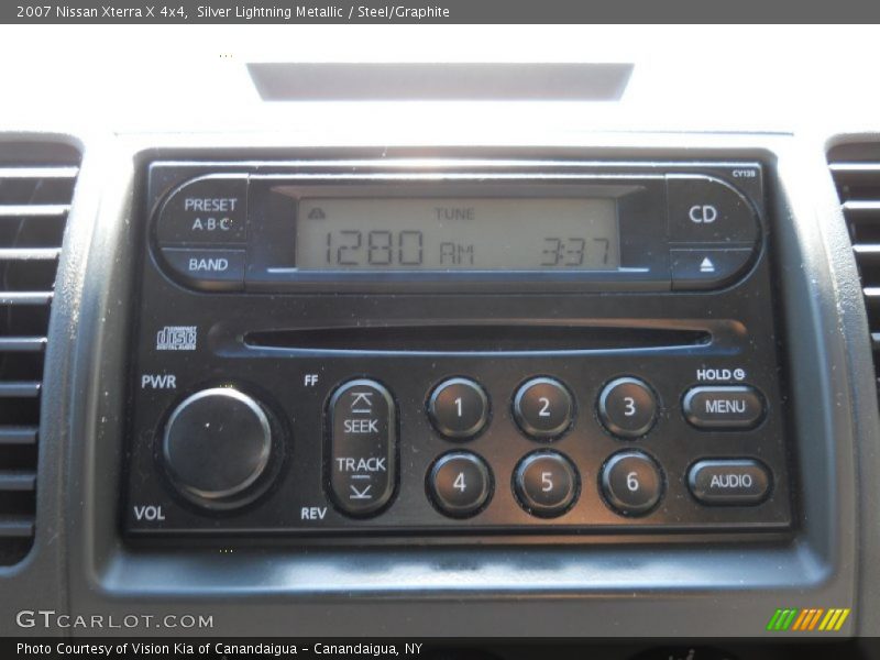 Silver Lightning Metallic / Steel/Graphite 2007 Nissan Xterra X 4x4