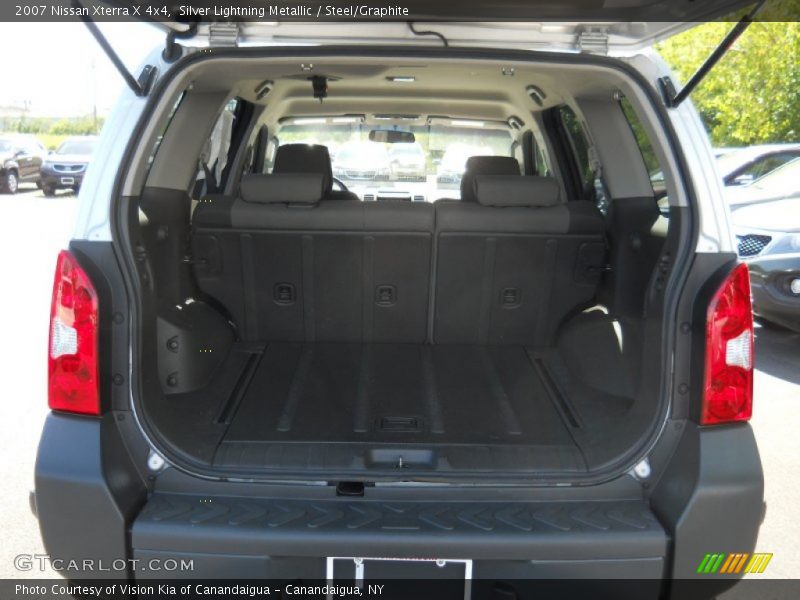 Silver Lightning Metallic / Steel/Graphite 2007 Nissan Xterra X 4x4