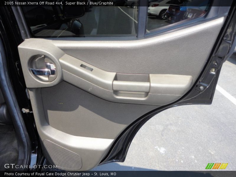Super Black / Blue/Graphite 2005 Nissan Xterra Off Road 4x4