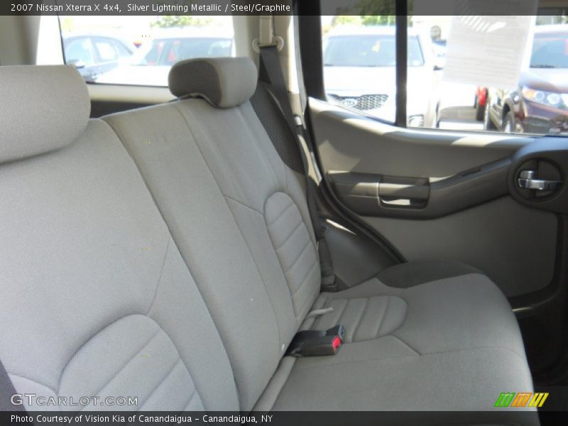 Silver Lightning Metallic / Steel/Graphite 2007 Nissan Xterra X 4x4