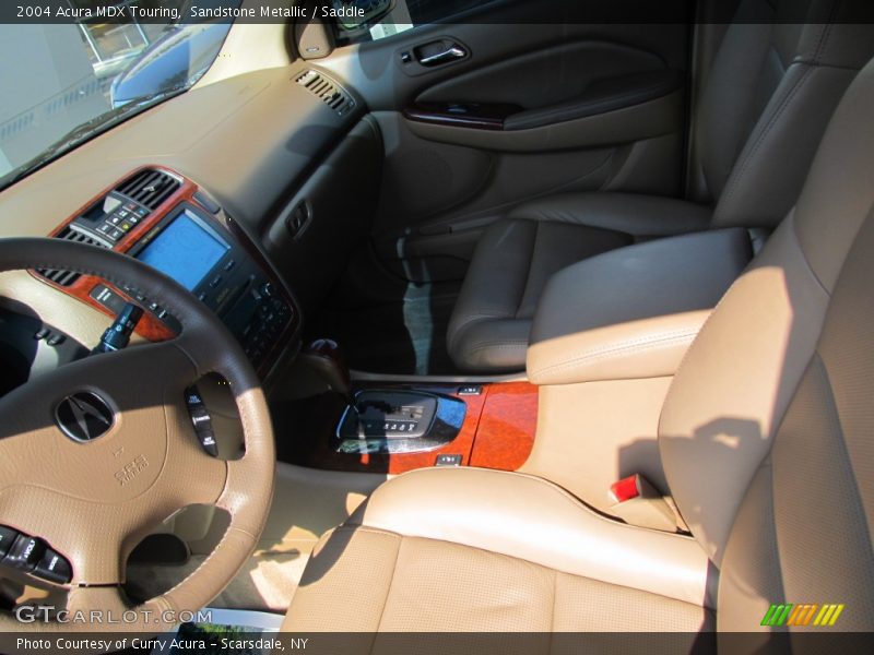 Sandstone Metallic / Saddle 2004 Acura MDX Touring