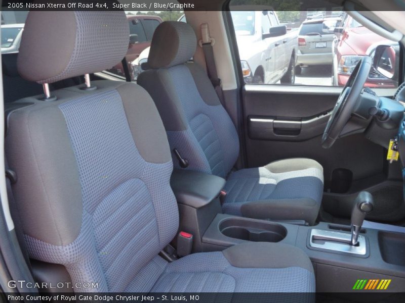 Super Black / Blue/Graphite 2005 Nissan Xterra Off Road 4x4