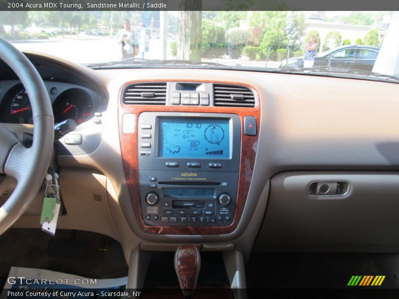 Sandstone Metallic / Saddle 2004 Acura MDX Touring