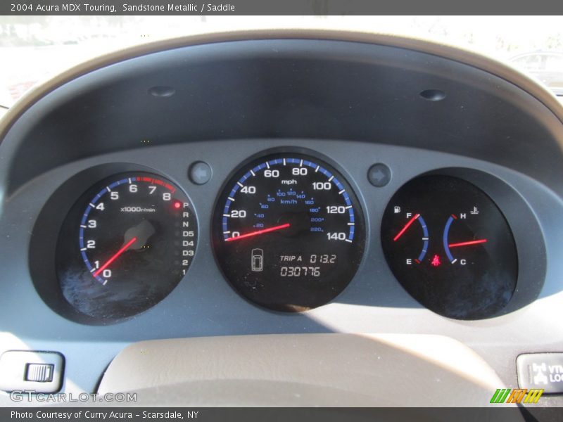 Sandstone Metallic / Saddle 2004 Acura MDX Touring