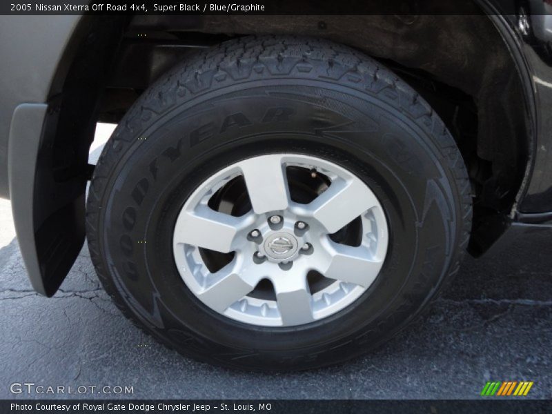 Super Black / Blue/Graphite 2005 Nissan Xterra Off Road 4x4