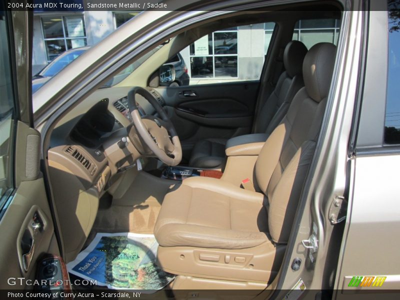 Sandstone Metallic / Saddle 2004 Acura MDX Touring