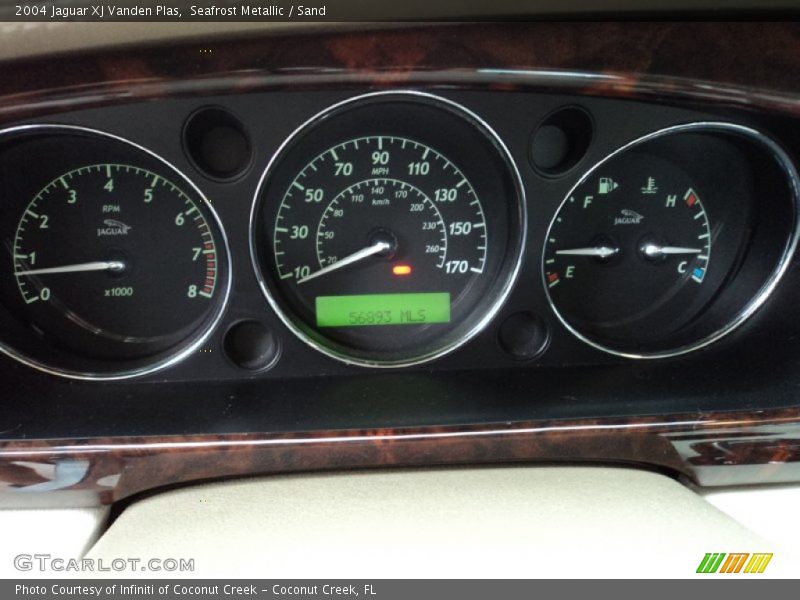  2004 XJ Vanden Plas Vanden Plas Gauges