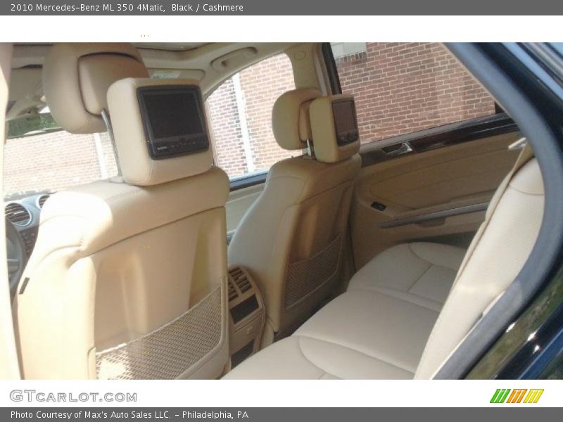 Black / Cashmere 2010 Mercedes-Benz ML 350 4Matic