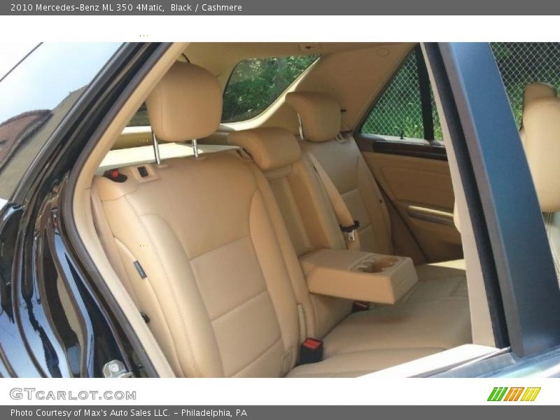 Black / Cashmere 2010 Mercedes-Benz ML 350 4Matic