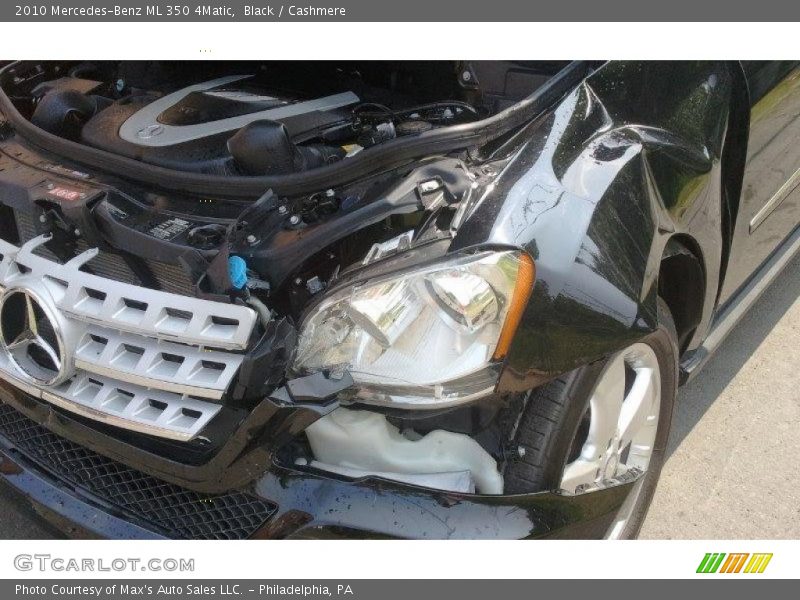 Black / Cashmere 2010 Mercedes-Benz ML 350 4Matic