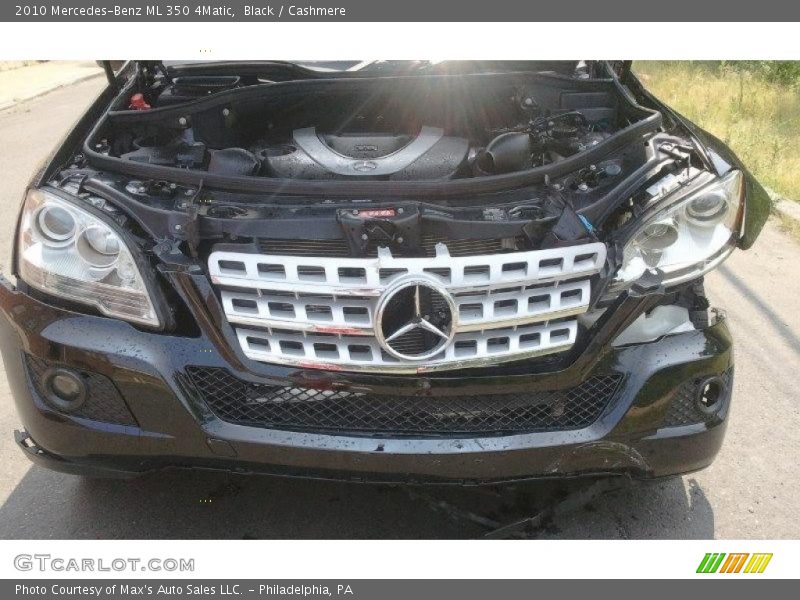Black / Cashmere 2010 Mercedes-Benz ML 350 4Matic