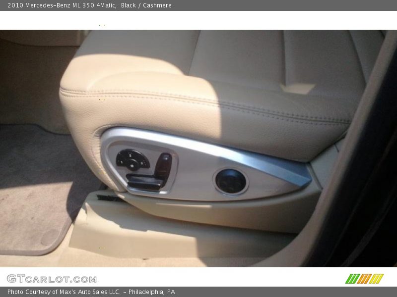 Black / Cashmere 2010 Mercedes-Benz ML 350 4Matic