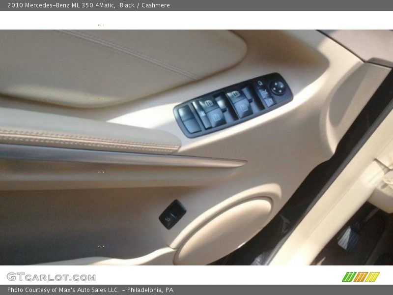 Black / Cashmere 2010 Mercedes-Benz ML 350 4Matic