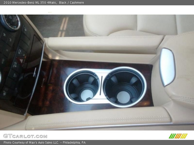 Black / Cashmere 2010 Mercedes-Benz ML 350 4Matic