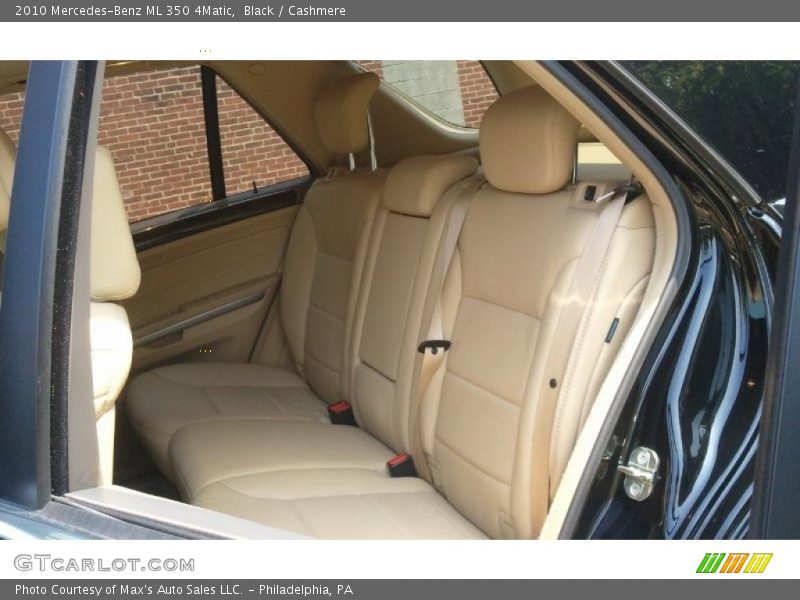 Black / Cashmere 2010 Mercedes-Benz ML 350 4Matic