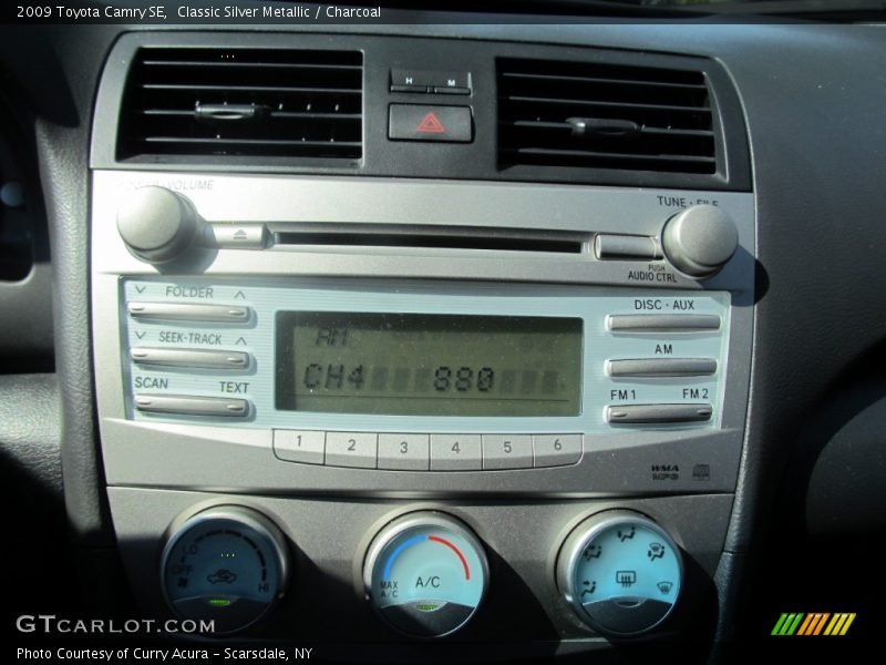 Classic Silver Metallic / Charcoal 2009 Toyota Camry SE