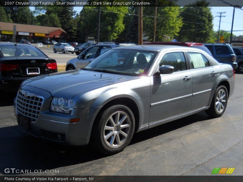 Silver Steel Metallic / Dark Slate Gray/Light Graystone 2007 Chrysler 300 Touring