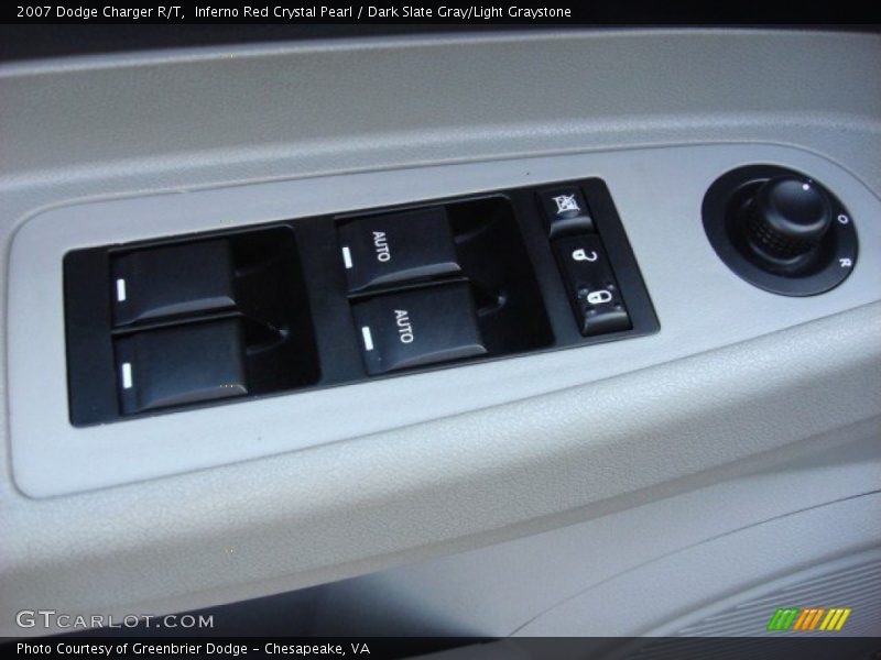 Inferno Red Crystal Pearl / Dark Slate Gray/Light Graystone 2007 Dodge Charger R/T