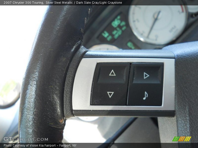 Silver Steel Metallic / Dark Slate Gray/Light Graystone 2007 Chrysler 300 Touring