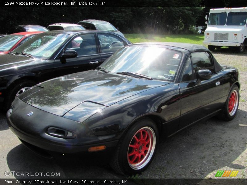 Brilliant Black / Tan 1994 Mazda MX-5 Miata Roadster