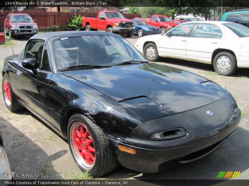 Brilliant Black / Tan 1994 Mazda MX-5 Miata Roadster