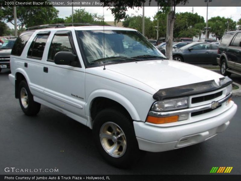 Front 3/4 View of 2000 Blazer Trailblazer
