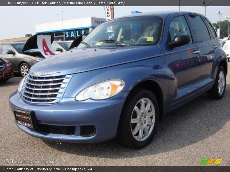 Marine Blue Pearl / Pastel Slate Gray 2007 Chrysler PT Cruiser Touring