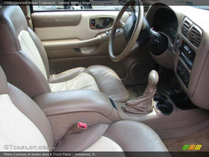  2000 Blazer Trailblazer Beige Interior