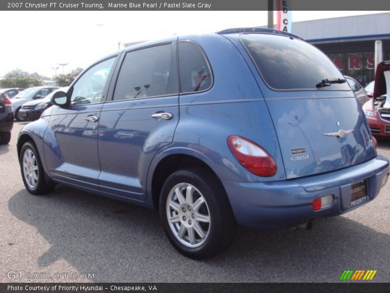 Marine Blue Pearl / Pastel Slate Gray 2007 Chrysler PT Cruiser Touring