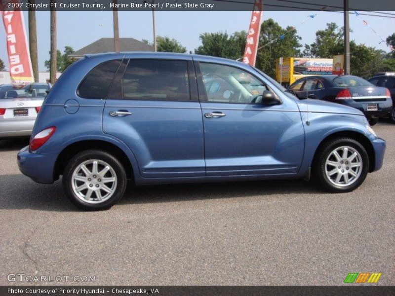 Marine Blue Pearl / Pastel Slate Gray 2007 Chrysler PT Cruiser Touring