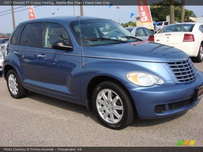 Marine Blue Pearl / Pastel Slate Gray 2007 Chrysler PT Cruiser Touring