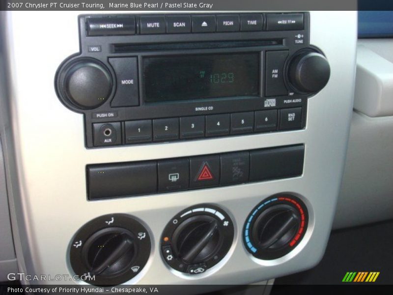 Marine Blue Pearl / Pastel Slate Gray 2007 Chrysler PT Cruiser Touring