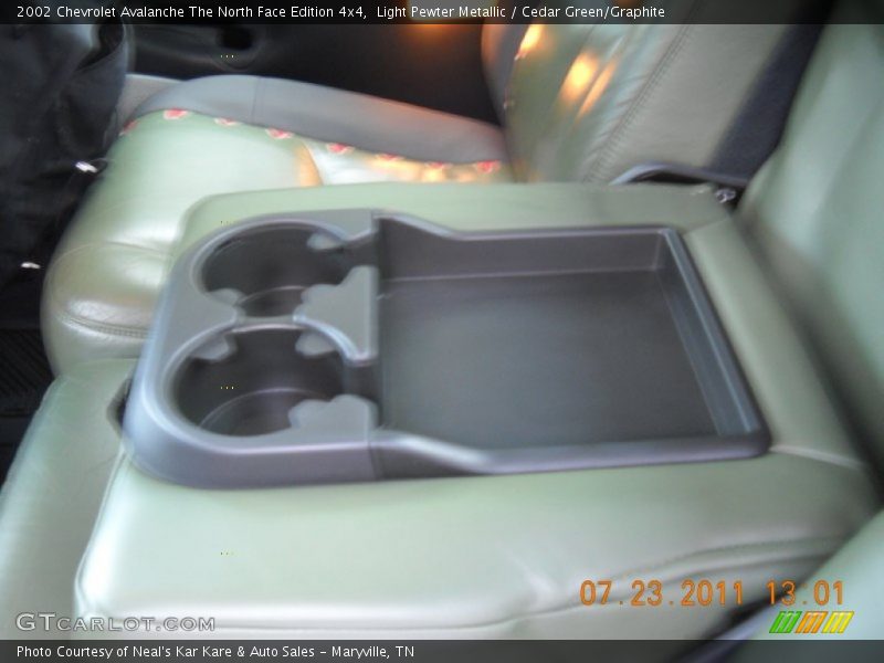 Light Pewter Metallic / Cedar Green/Graphite 2002 Chevrolet Avalanche The North Face Edition 4x4