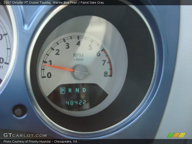 Marine Blue Pearl / Pastel Slate Gray 2007 Chrysler PT Cruiser Touring