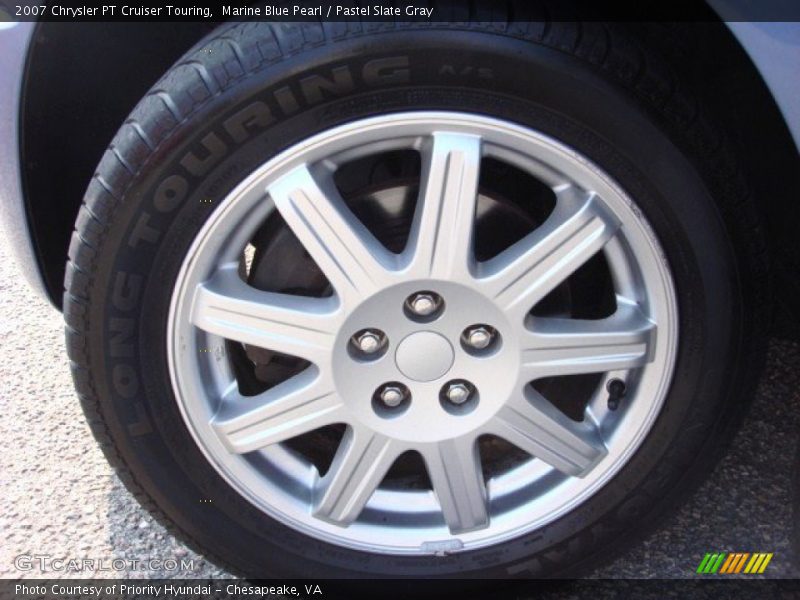 Marine Blue Pearl / Pastel Slate Gray 2007 Chrysler PT Cruiser Touring