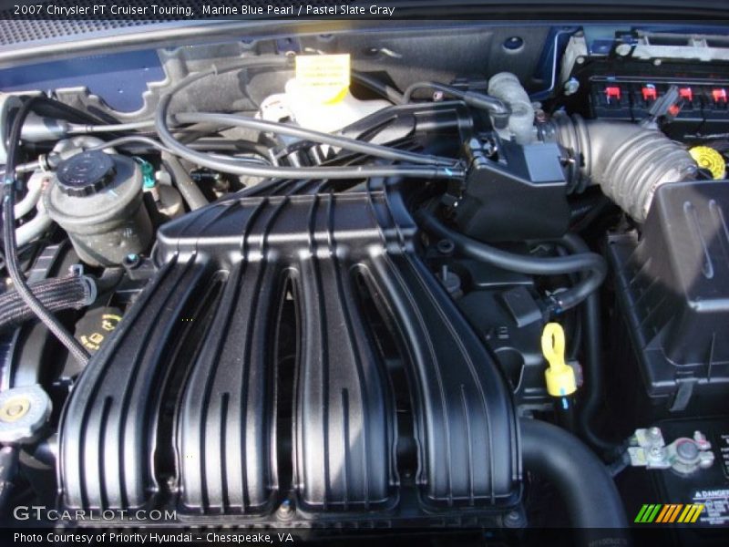 Marine Blue Pearl / Pastel Slate Gray 2007 Chrysler PT Cruiser Touring