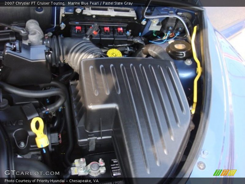 Marine Blue Pearl / Pastel Slate Gray 2007 Chrysler PT Cruiser Touring